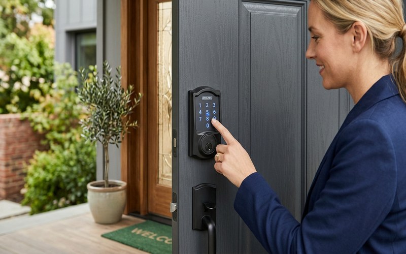 Smart lock vs traditional deadbolt comparison for Fremont homes